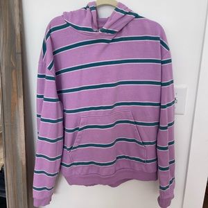BDG striped hoodie- Size L